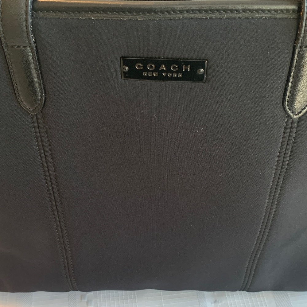 Coach Black Shoulder Bag